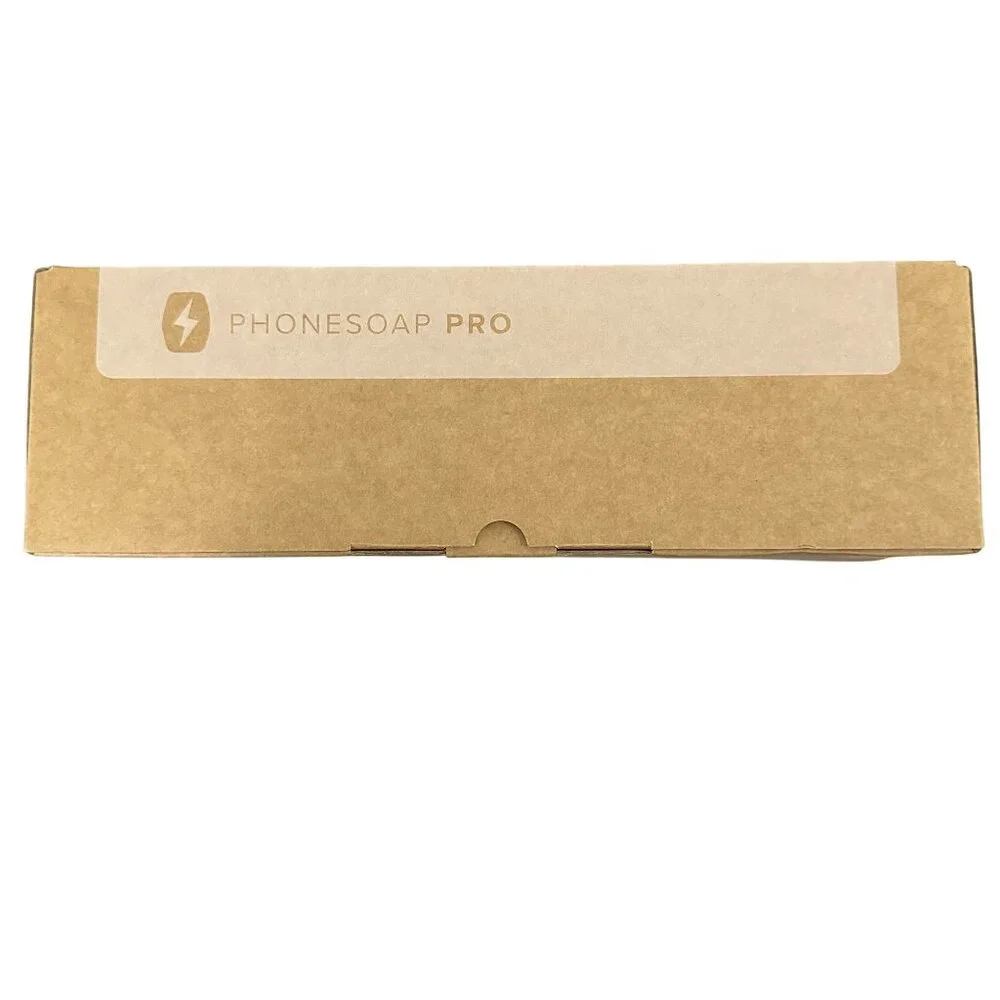 PhoneSoap Pro UV Sanitizer and Charger White Phone Soap 5 Min USB USB-C PSPROV1W